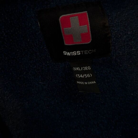 Swisstech Jacket Men's Blue 3XL Soft Shelled - Picture 5 of 5